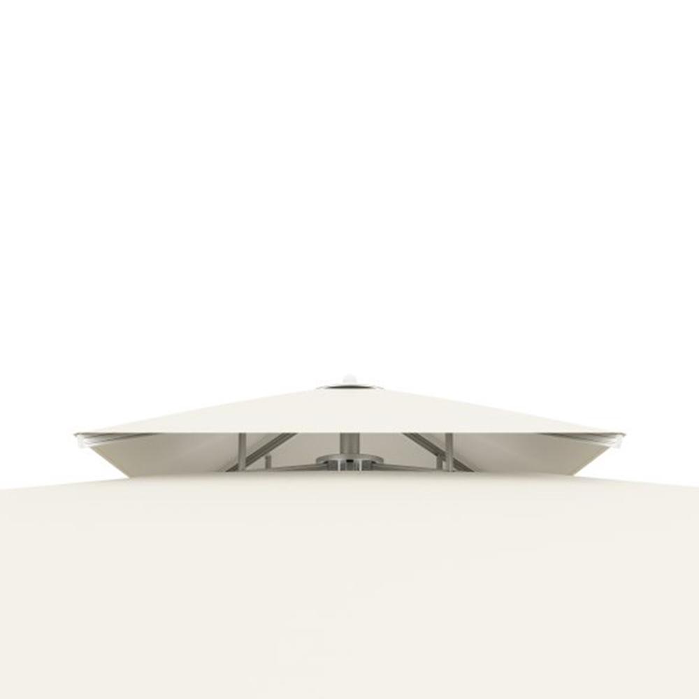 Alezy 340 Polyester Krank Sistemli Şemsiye Tente Büyük 4mx4m  | ID5613