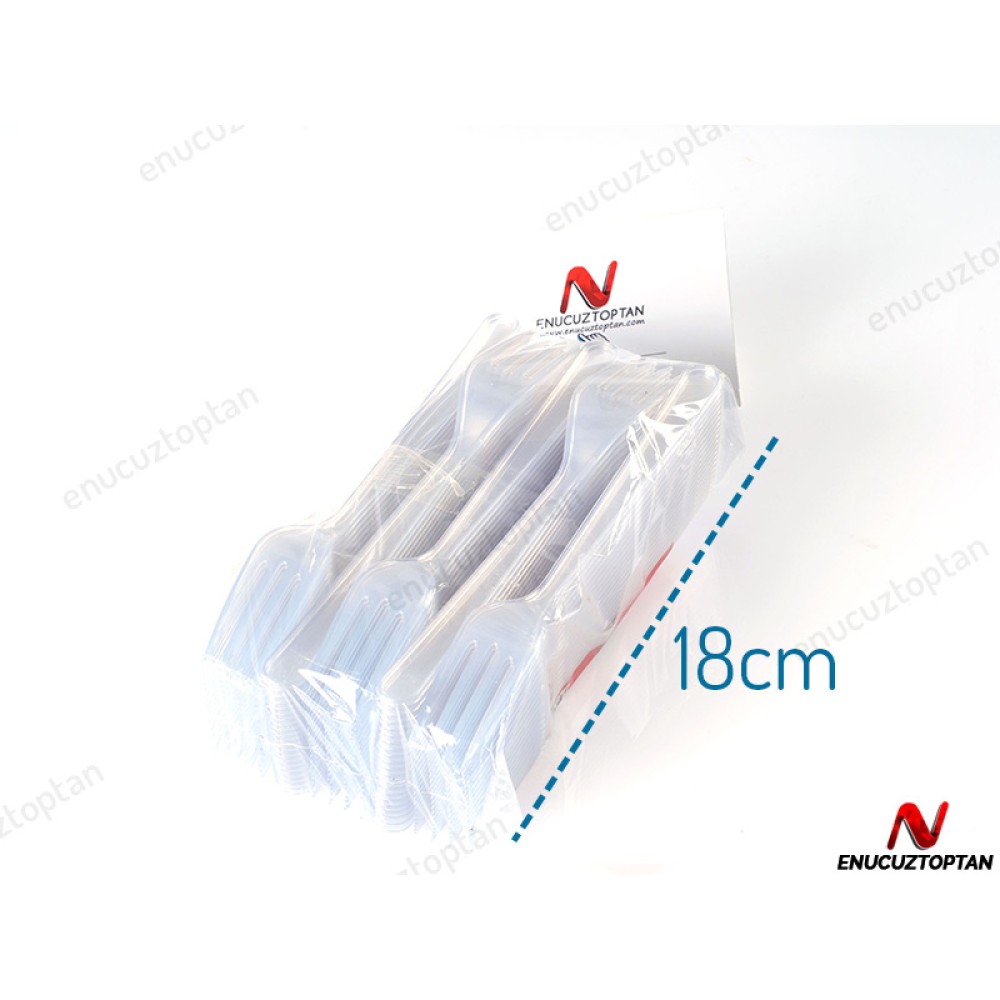 Plastik Lüx Çatal 100'lü Paket | ID1790