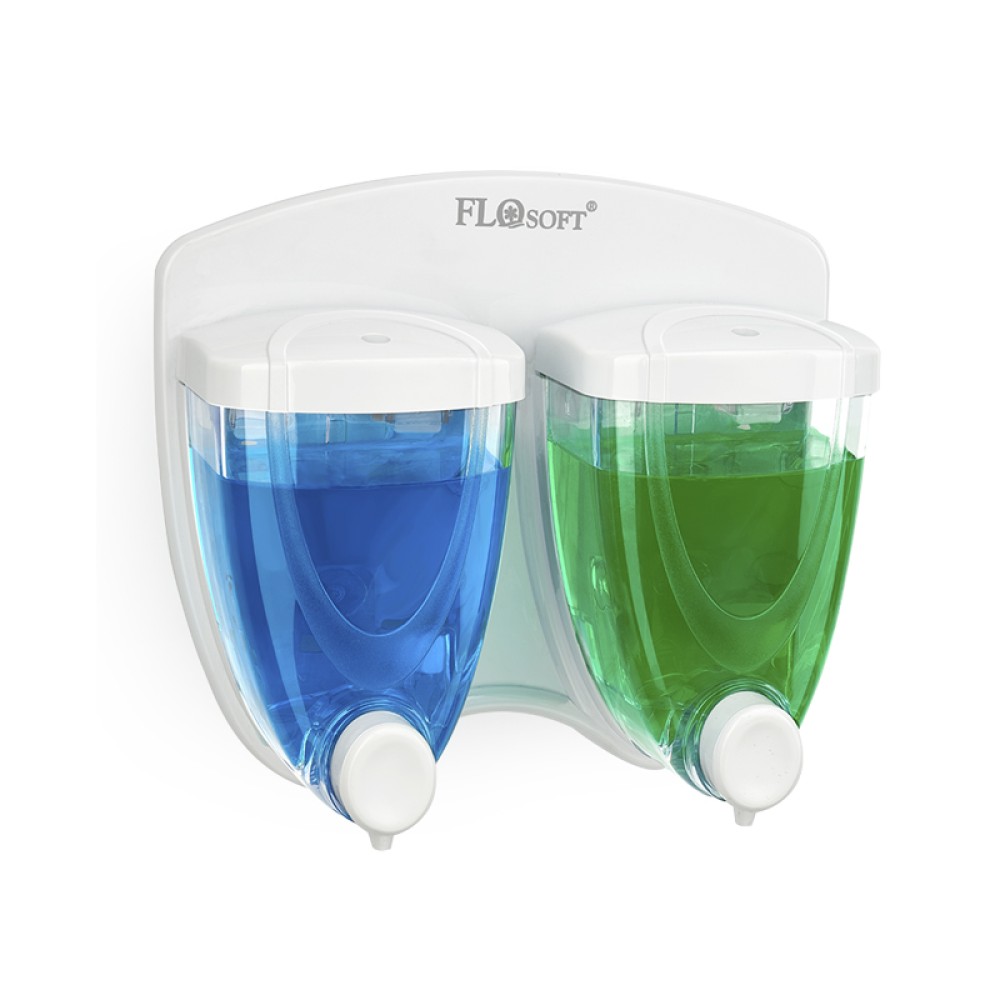 Flosoft 029 Sıvı Sabunluk İkili(1+1) 350+350 ml | ID3195