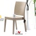 Novussi R007 Nice Rattan Sandalye Beyaz | ID1214