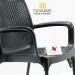 Novussi R008 Sunset Rattan Koltuk Sandalye Beyaz | ID1228