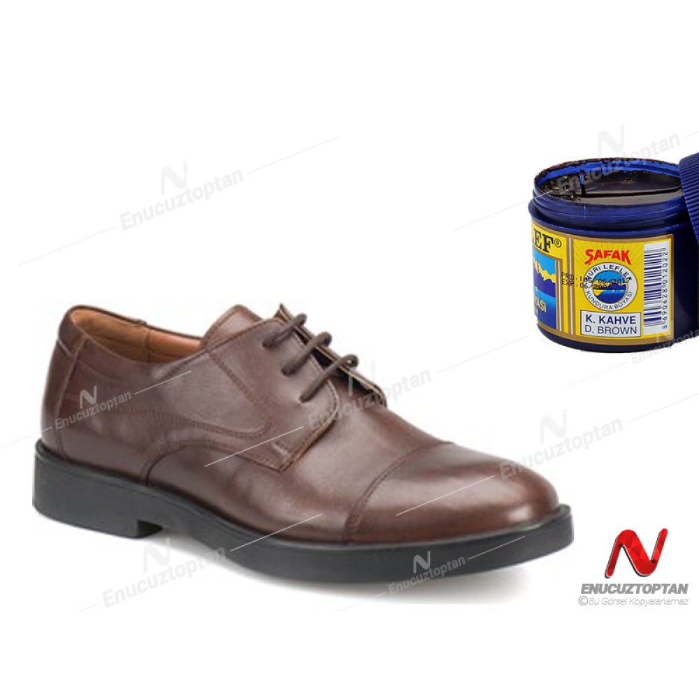 Nuri Leflef Kundura Ayakkabı Boyası Koyu Kahverengi 200 ml | ID4272