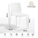 Novussi R009 Sunny Rattan Sandalye Beyaz | ID1224