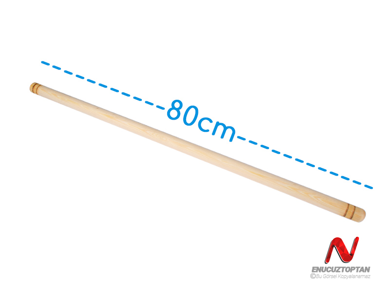 ahşap çam oklava 80 cm ürün görselleri